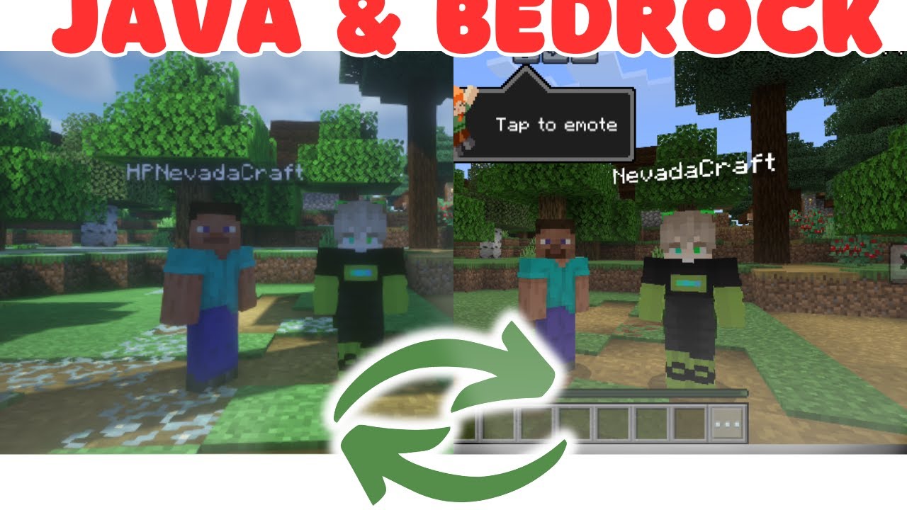 Cara Crossplay Java & Bedrock di Minecraft Menggunakan GeyserMC
