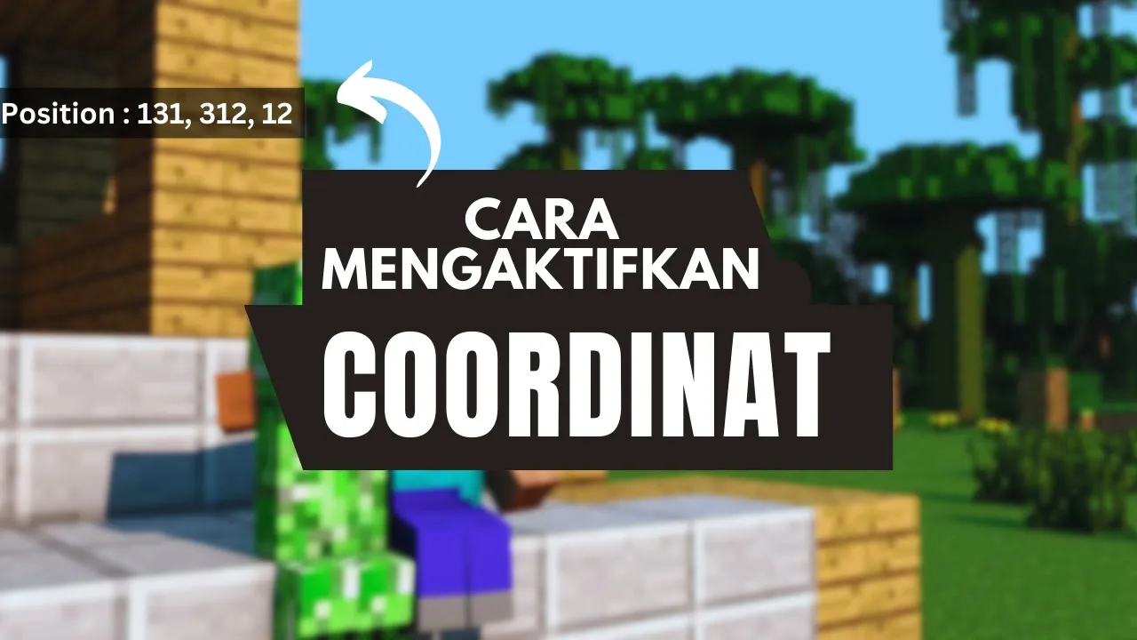 Tutorial Mengaktifkan Koordinat di Server Minecraft Bedrock