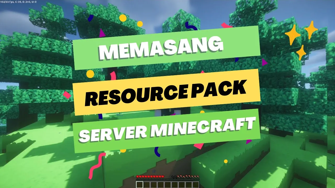 Cara Memasang Resource Pack Ke Minecraft Server Hosting